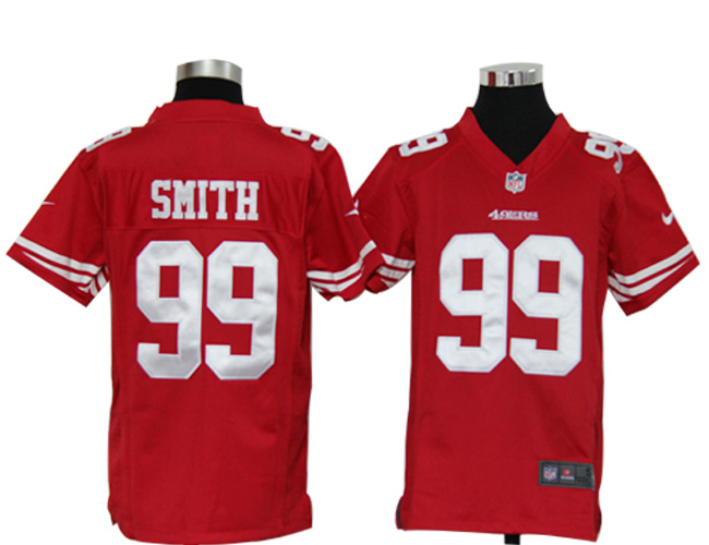 Nike Team Color youths Game Jersey San Francisco 49ers 99 Aldon Smith